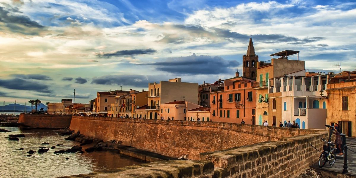 alghero di sera