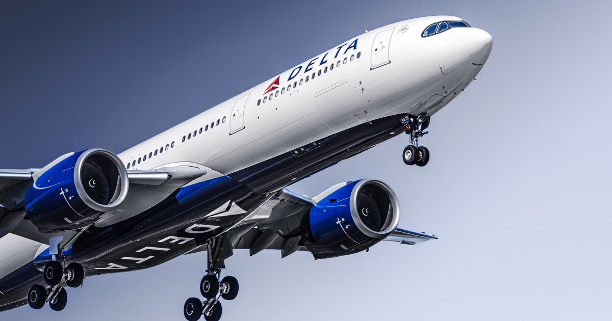 Les avions n'arrivent jamais par hasard avion long courrier delta airline