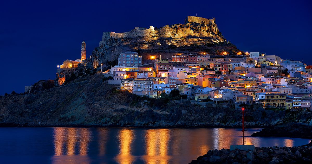 castelsardo la nuit